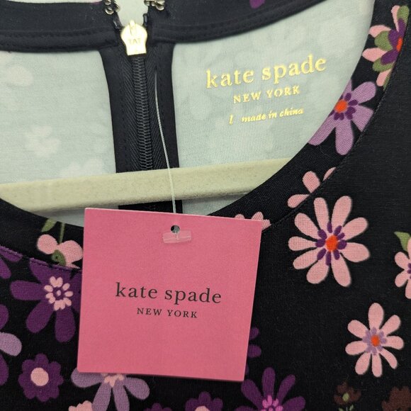 BNWT Kate Spade Bora Flora Ponte Dress size L - Picture 6 of 7